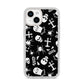 Spooky Illustrations iPhone 14 Glitter Tough Case Starlight