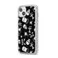 Spooky Illustrations iPhone 14 Plus Clear Tough Case Starlight Angled Image