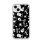 Spooky Illustrations iPhone 14 Plus Clear Tough Case Starlight