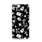 Spooky Illustrations iPhone 8 Plus Bumper Case on Silver iPhone