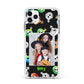 Spooky Potions Halloween Photo Upload Apple iPhone 11 Pro Max in Silver with White Impact Case