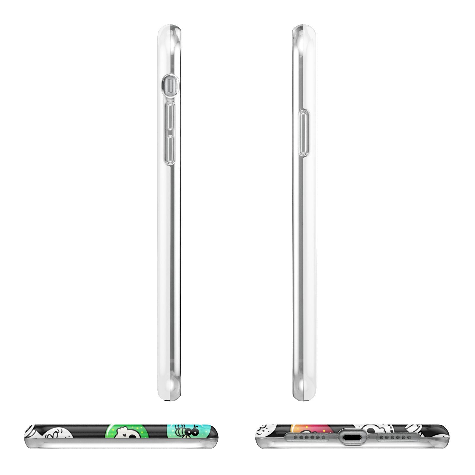 Spooky Potions Halloween Photo Upload Apple iPhone XR in White with 3D Wrap Tough Case Alternative Image Angles
