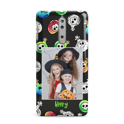Spooky Potions Halloween Photo Upload Nokia Case