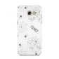 Spooky Spiders Webs Personalised Samsung Galaxy A5 2017 Case on gold phone