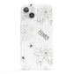 Spooky Spiders Webs Personalised iPhone 13 Full Wrap 3D Snap Case