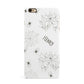 Spooky Spiders Webs Personalised iPhone 6 Plus 3D Snap Case on Gold Phone