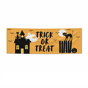 Gruseliges Trick-or-Treat-Banner