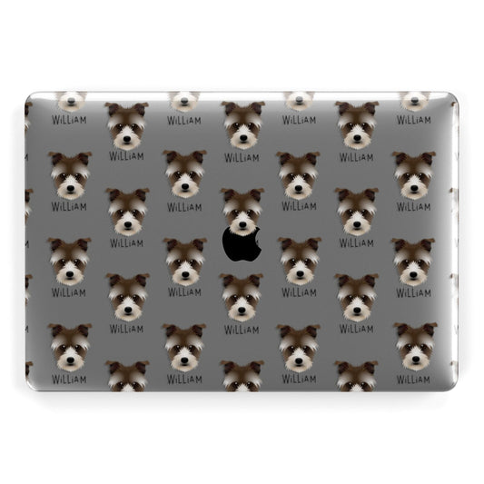 Sporting Lucas Terrier Icon with Name Apple MacBook Case