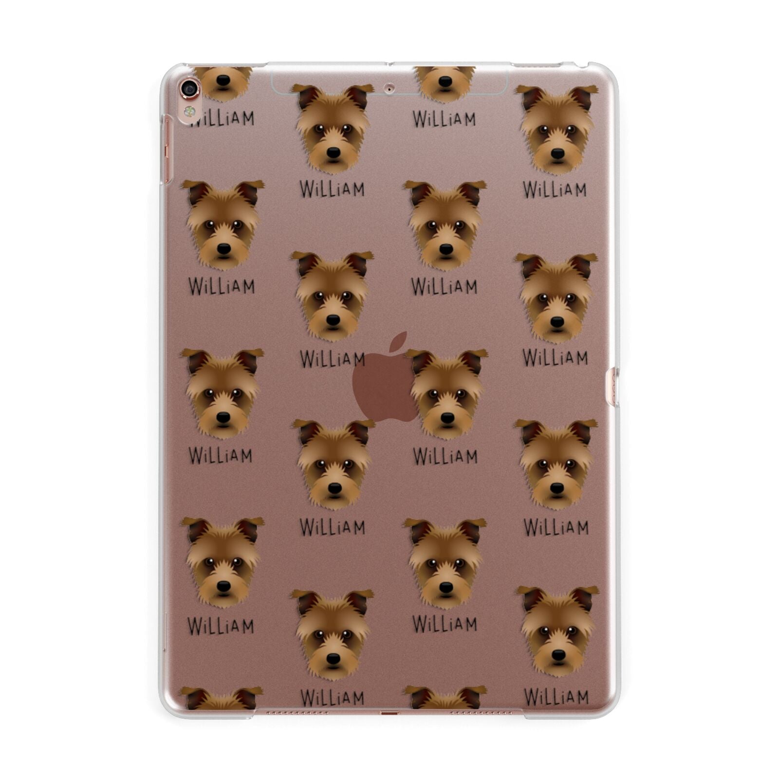 Sporting Lucas Terrier Icon with Name Apple iPad Rose Gold Case