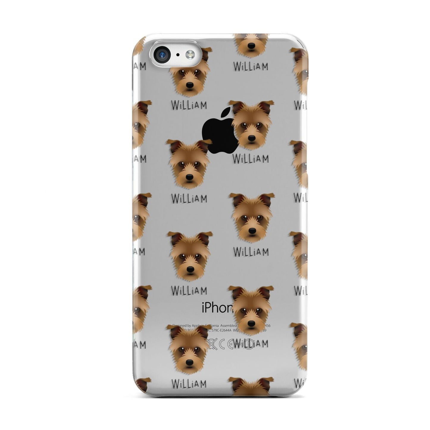Sporting Lucas Terrier Icon with Name Apple iPhone 5c Case