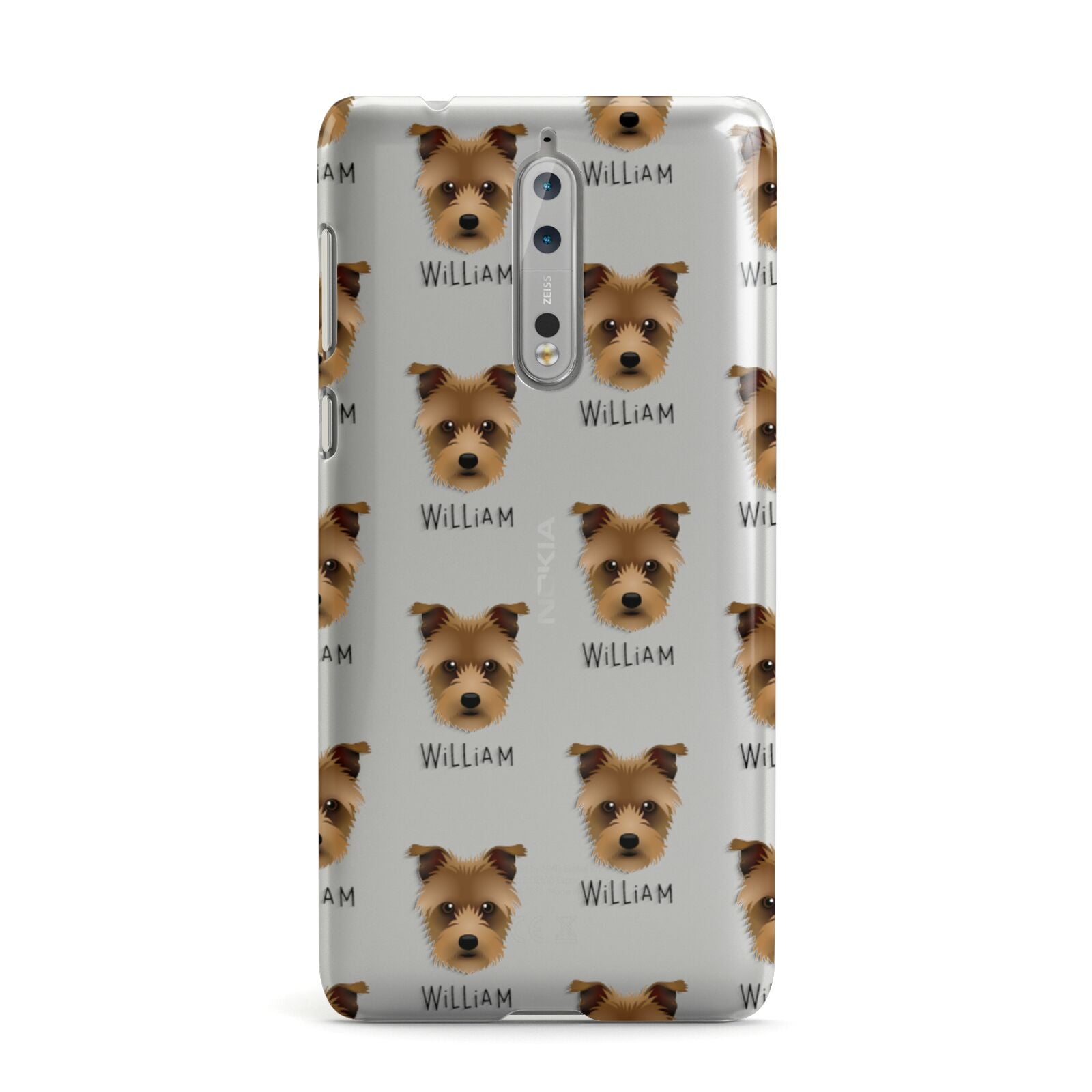 Sporting Lucas Terrier Icon with Name Nokia Case