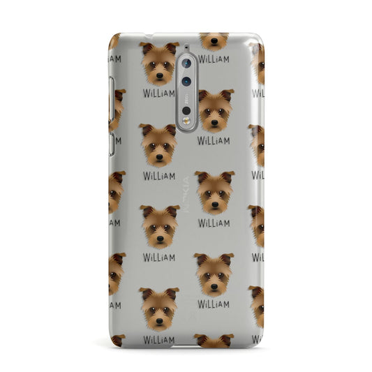 Sporting Lucas Terrier Icon with Name Nokia Case