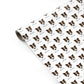 Sporting Lucas Terrier Icon with Name Personalised Gift Wrap