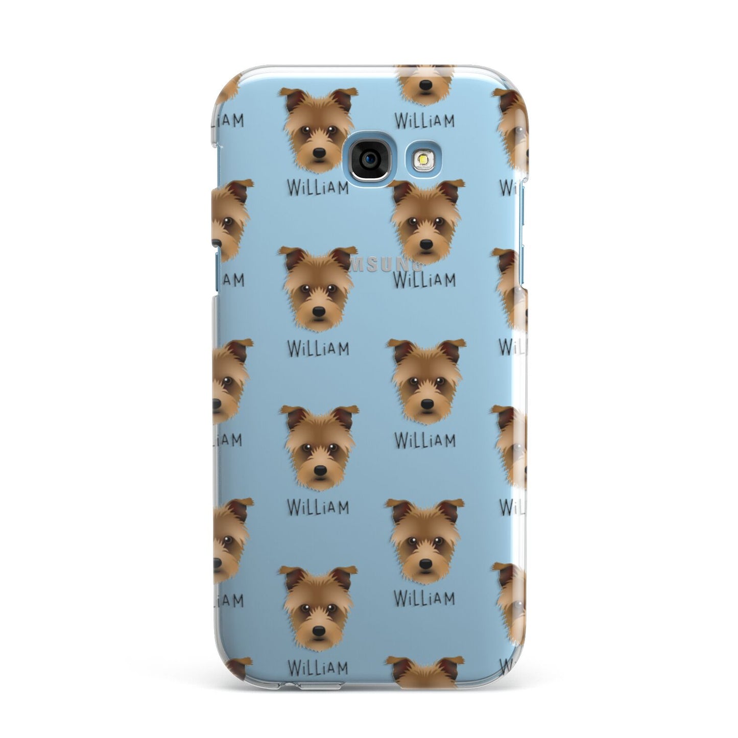 Sporting Lucas Terrier Icon with Name Samsung Galaxy A7 2017 Case