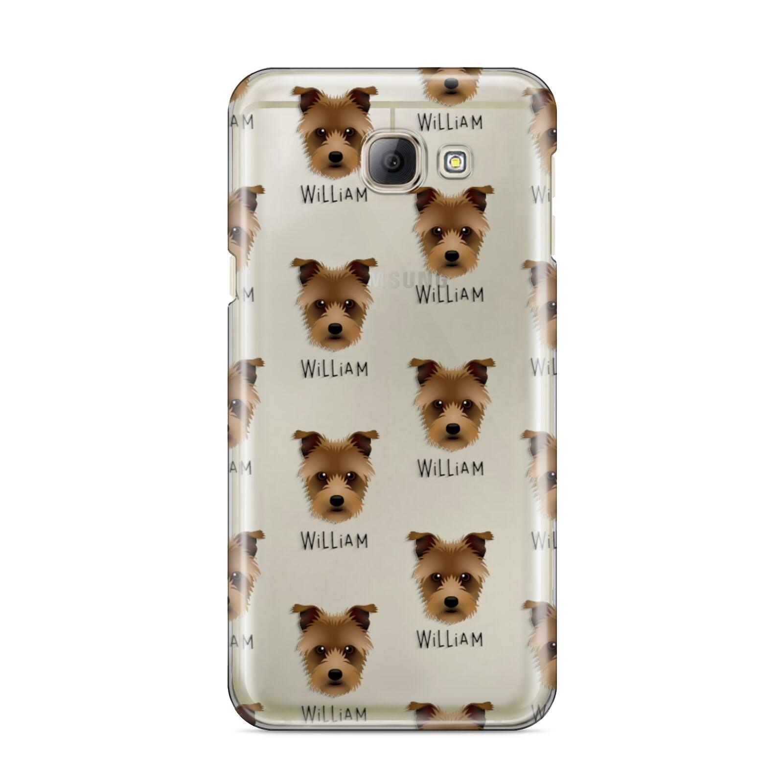 Sporting Lucas Terrier Icon with Name Samsung Galaxy A8 2016 Case