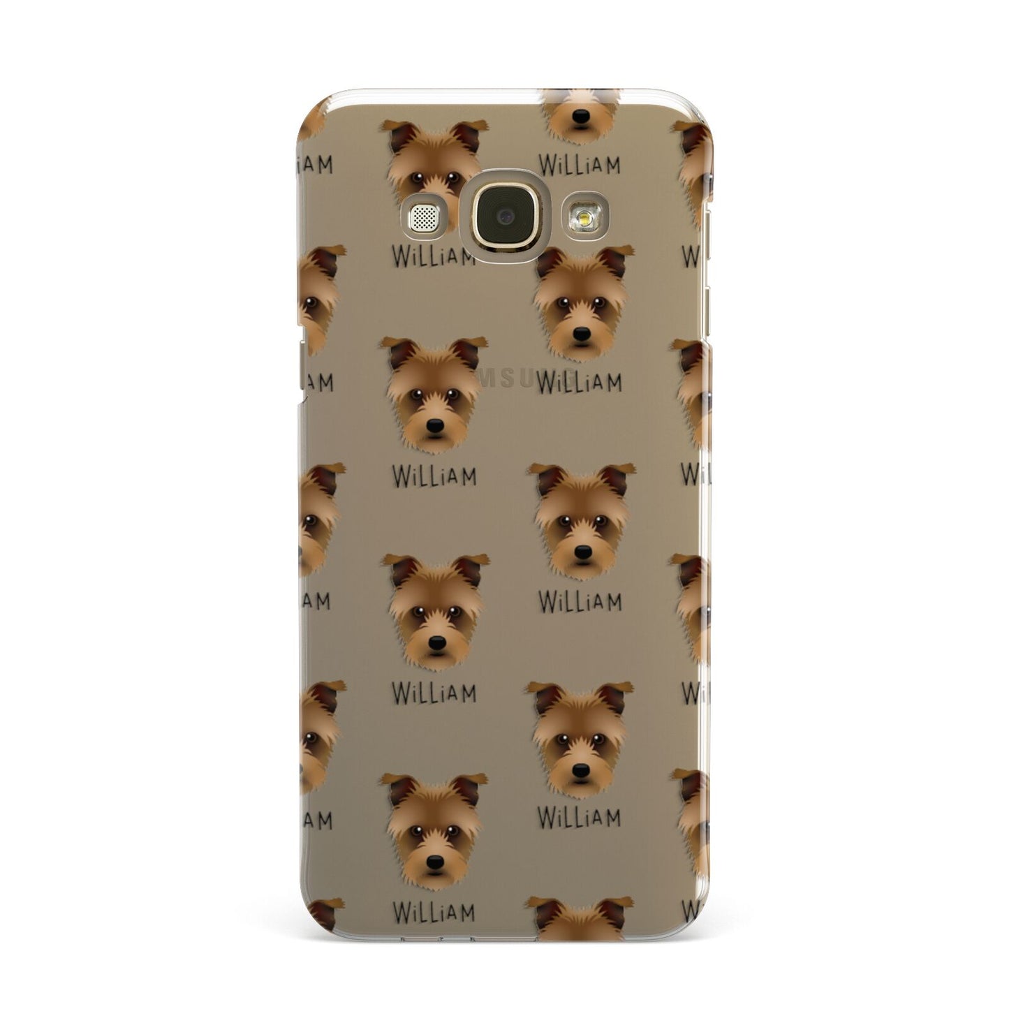 Sporting Lucas Terrier Icon with Name Samsung Galaxy A8 Case