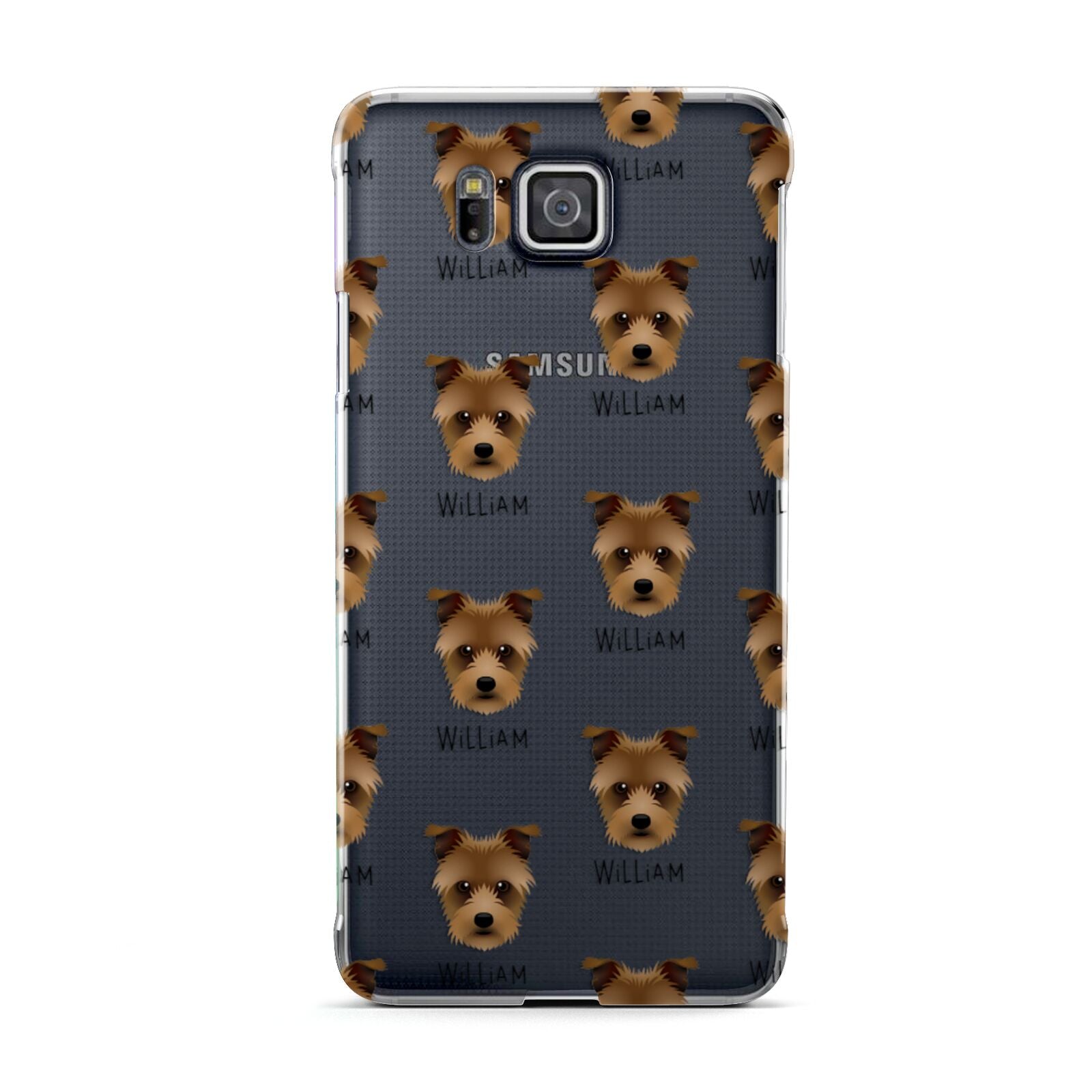 Sporting Lucas Terrier Icon with Name Samsung Galaxy Alpha Case