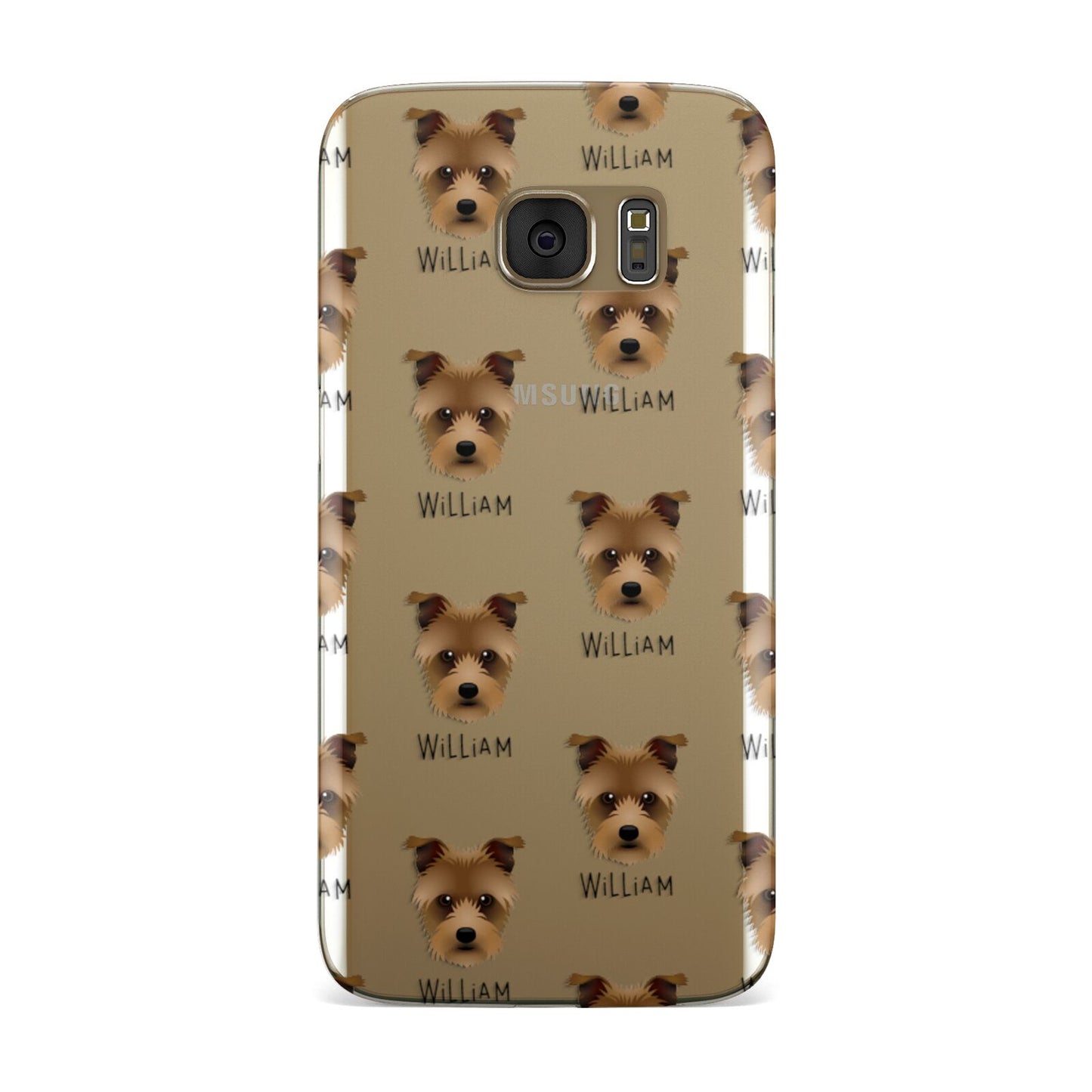 Sporting Lucas Terrier Icon with Name Samsung Galaxy Case