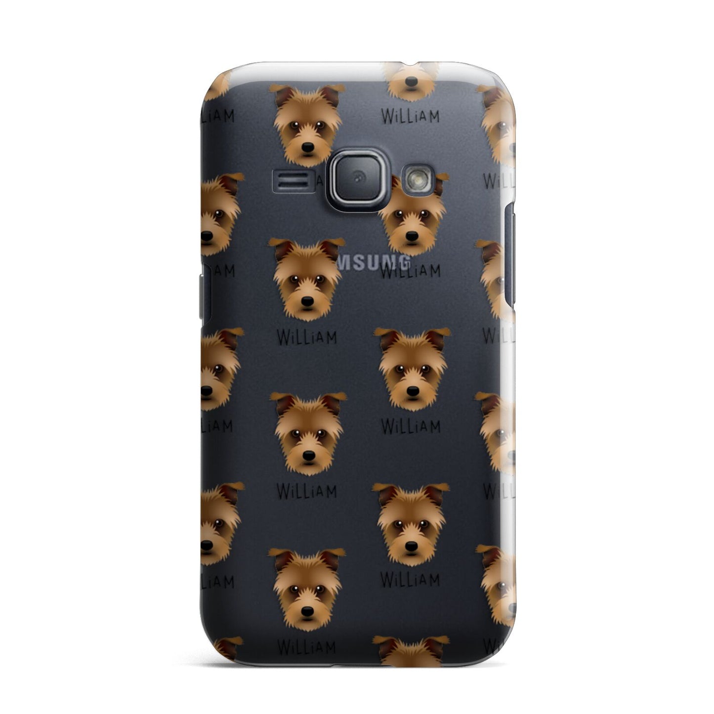 Sporting Lucas Terrier Icon with Name Samsung Galaxy J1 2016 Case