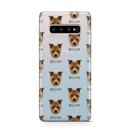 Sporting Lucas Terrier Icon with Name Samsung Galaxy S10 Case