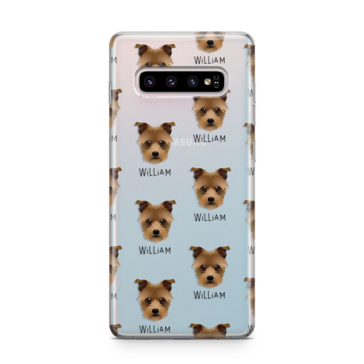 Sporting Lucas Terrier Icon with Name Samsung Galaxy S10 Plus Case