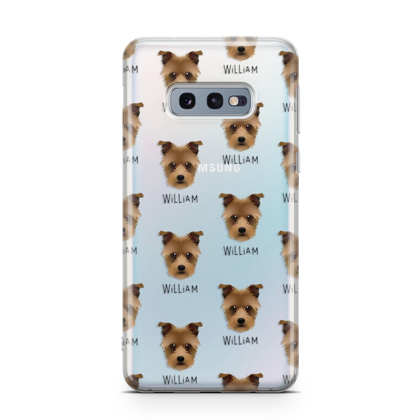 Sporting Lucas Terrier Icon with Name Samsung Galaxy S10E Case