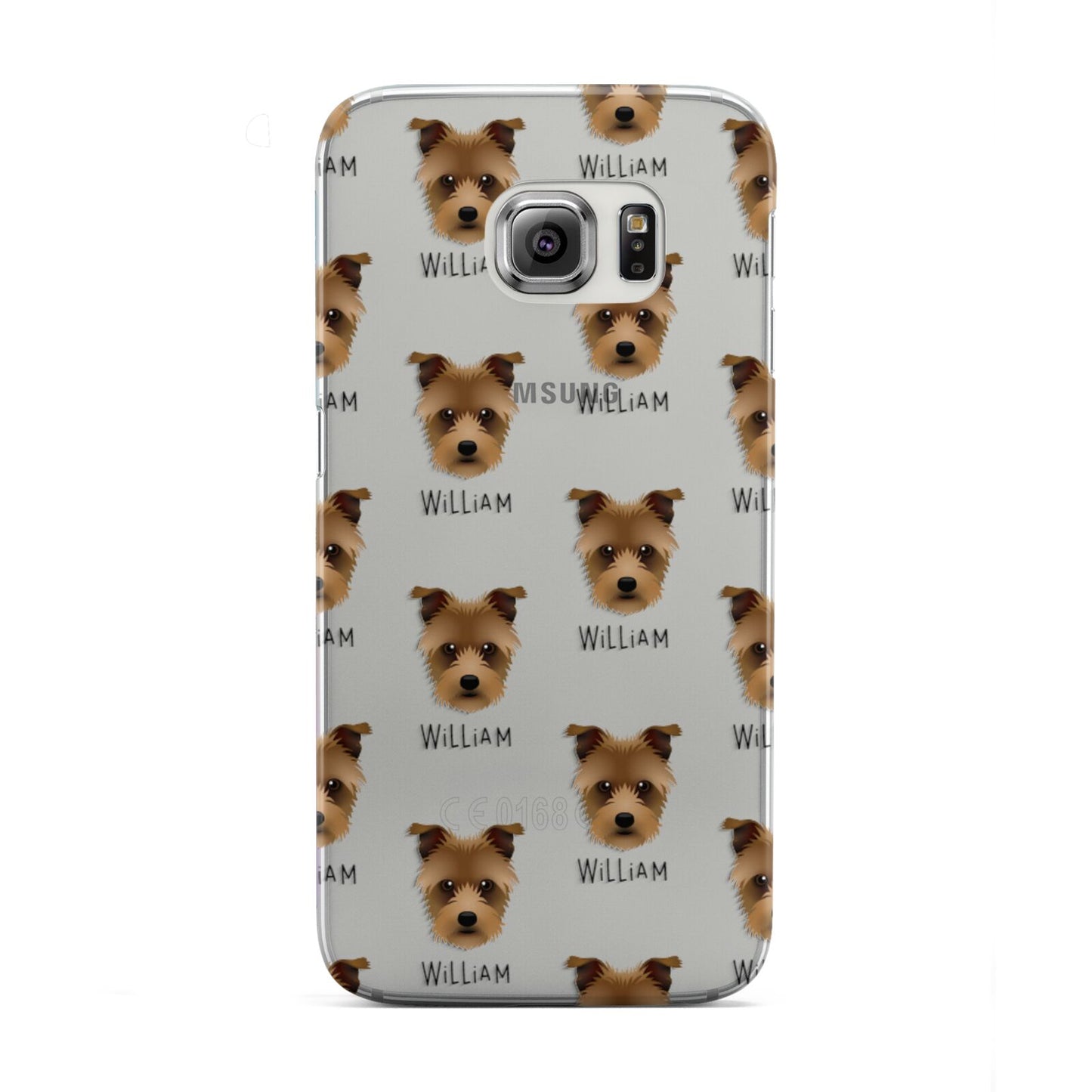 Sporting Lucas Terrier Icon with Name Samsung Galaxy S6 Edge Case
