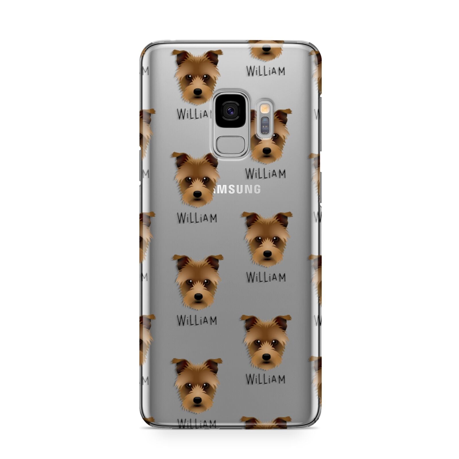 Sporting Lucas Terrier Icon with Name Samsung Galaxy S9 Case