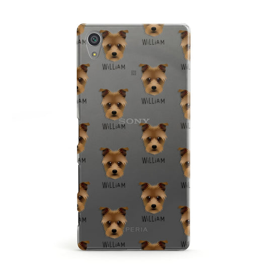 Sporting Lucas Terrier Icon with Name Sony Xperia Case