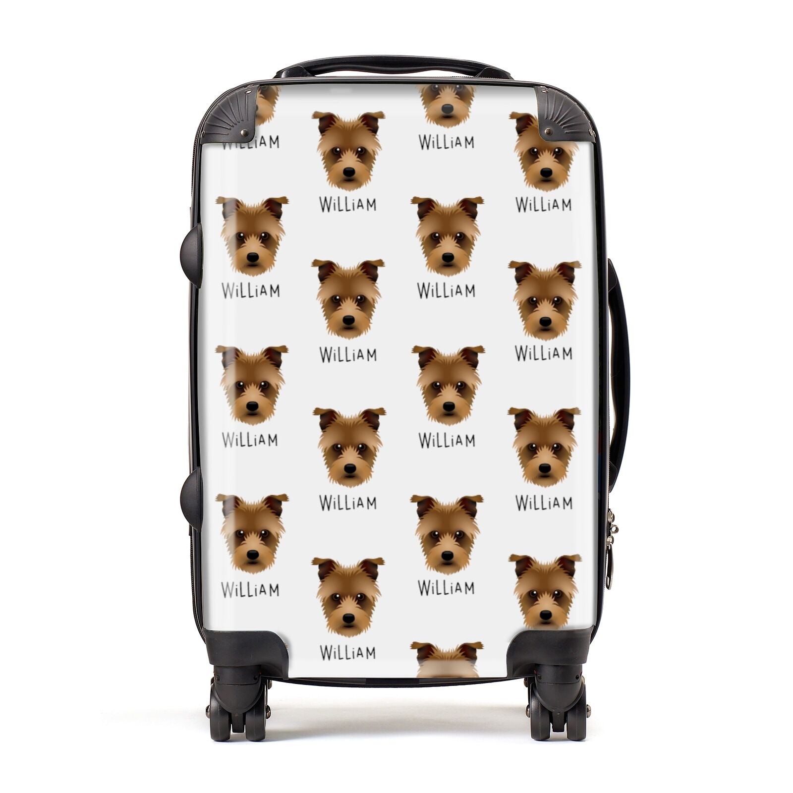 Sporting Lucas Terrier Icon with Name Suitcase