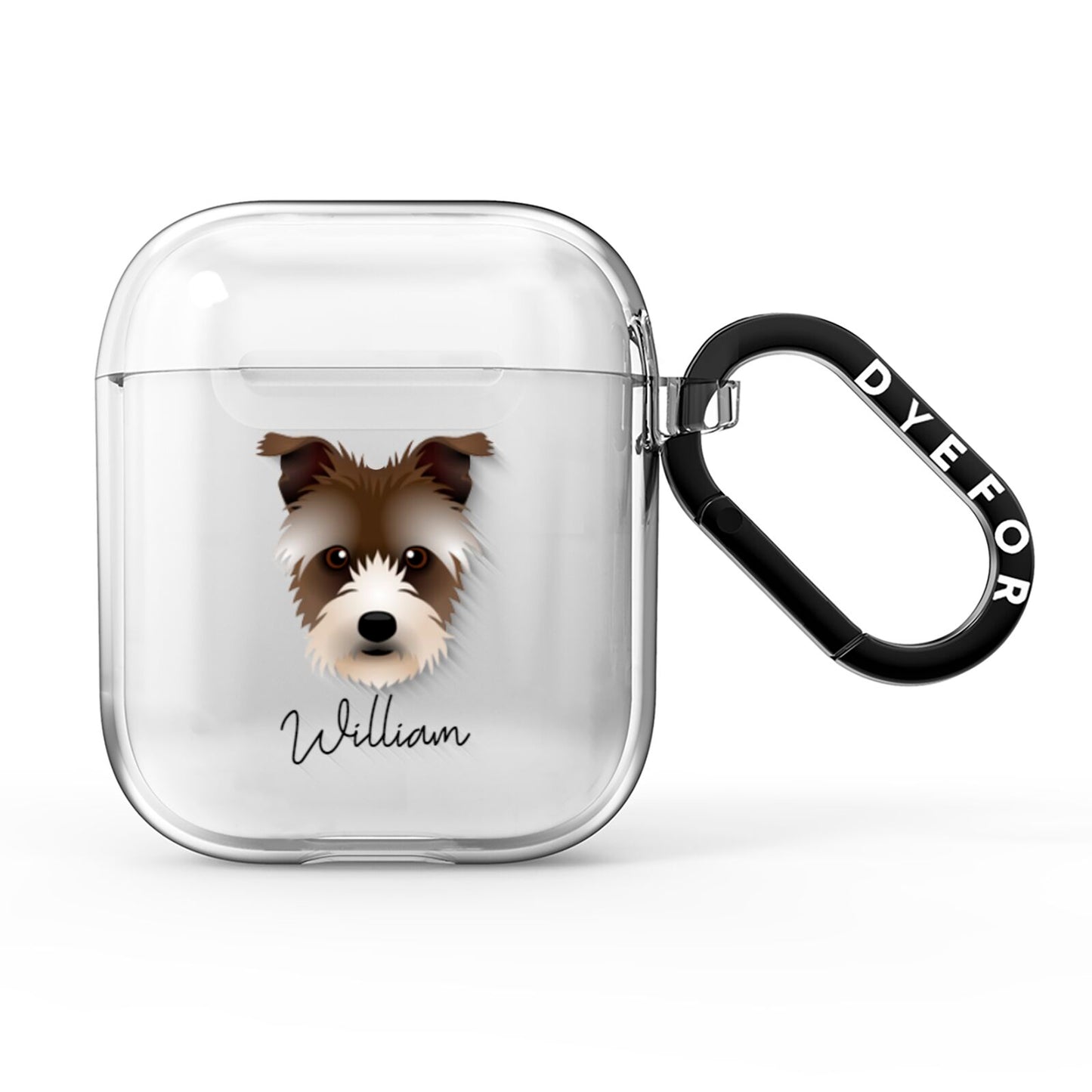 Sporting Lucas Terrier Personalised AirPods Clear Case