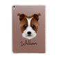 Sporting Lucas Terrier Personalised Apple iPad Rose Gold Case