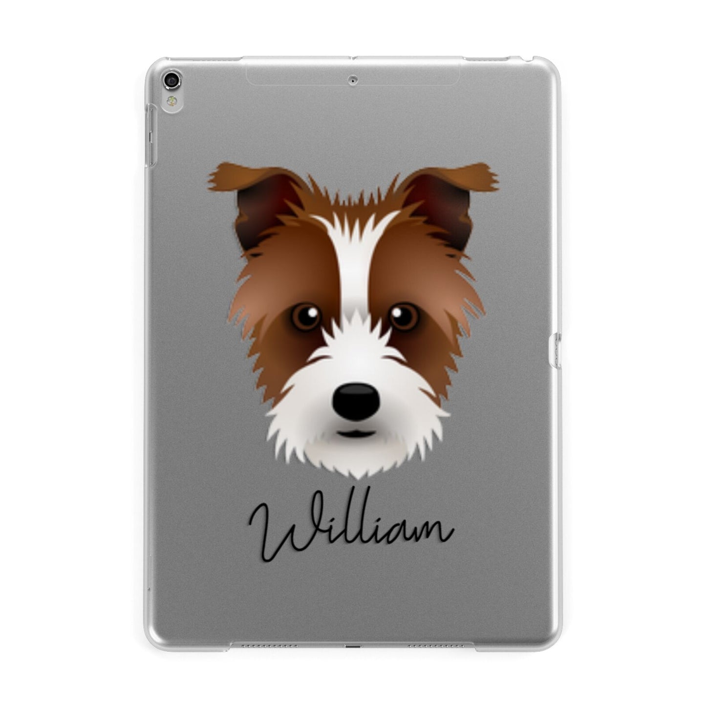 Sporting Lucas Terrier Personalised Apple iPad Silver Case
