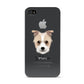 Sporting Lucas Terrier Personalised Apple iPhone 4s Case