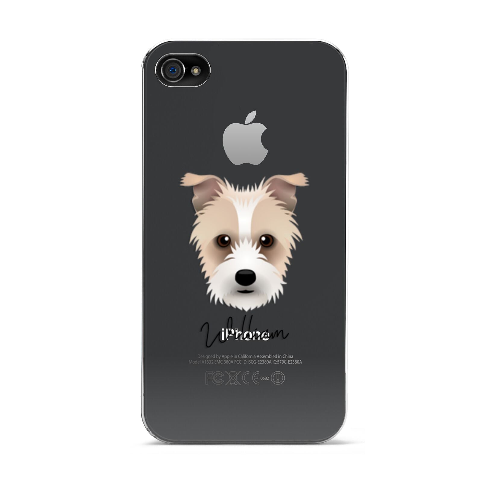 Sporting Lucas Terrier Personalised Apple iPhone 4s Case