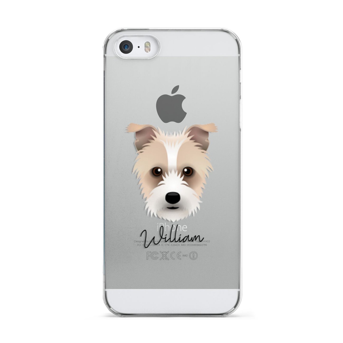 Sporting Lucas Terrier Personalised Apple iPhone 5 Case