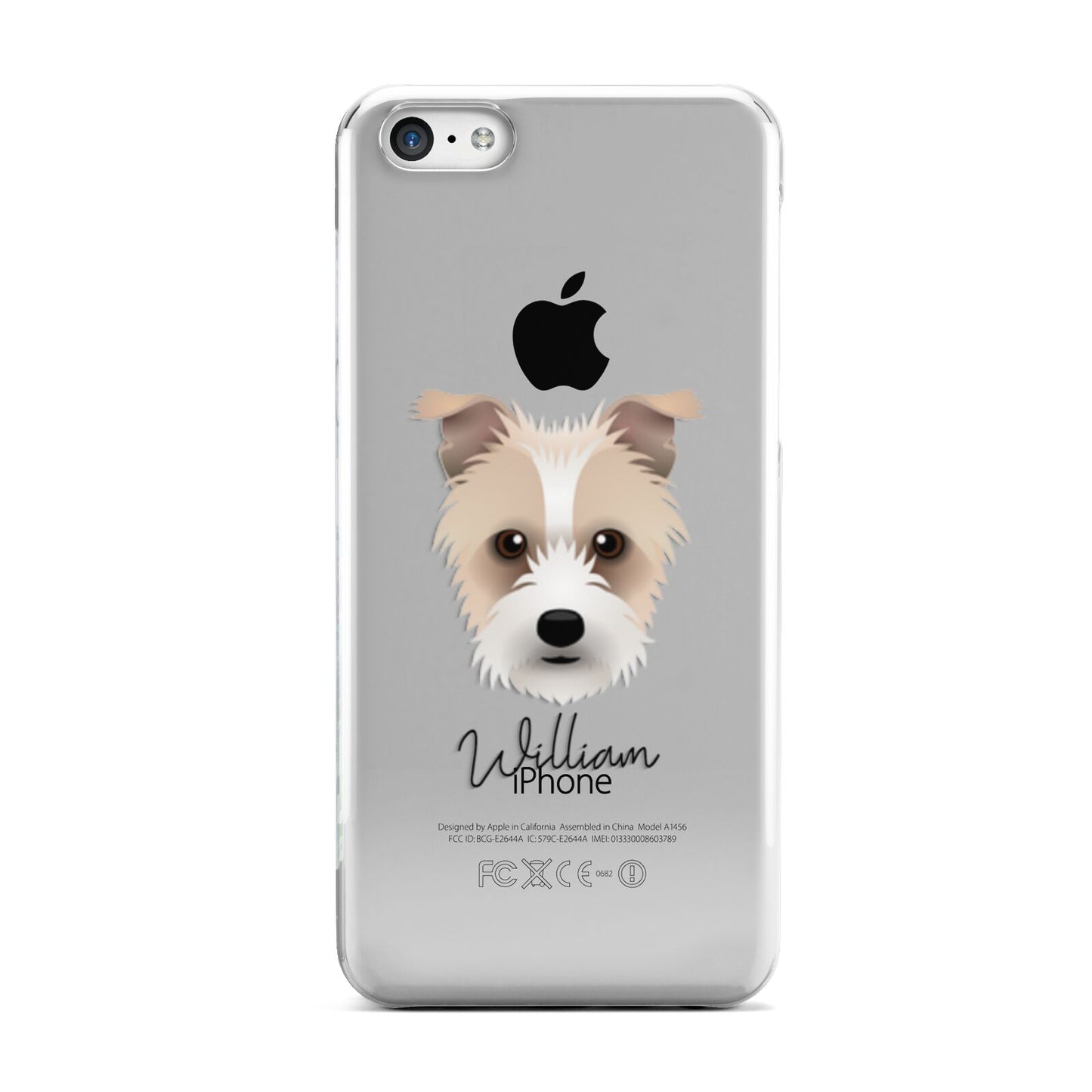 Sporting Lucas Terrier Personalised Apple iPhone 5c Case