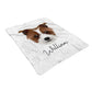 Sporting Lucas Terrier Personalised Large Fleece Blankets