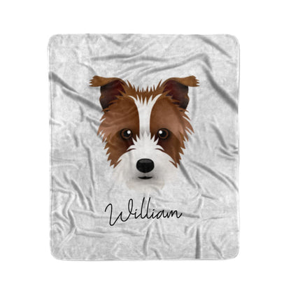 Sporting Lucas Terrier Personalised Medium Fleece Blanket