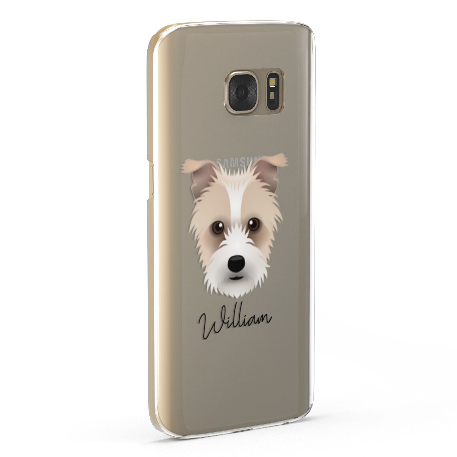Sporting Lucas Terrier Personalised Samsung Galaxy Case Fourty Five Degrees