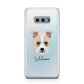 Sporting Lucas Terrier Personalised Samsung Galaxy S10E Case