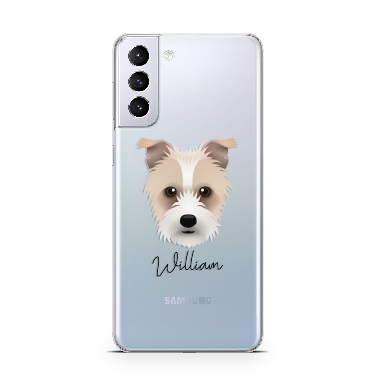 Sporting Lucas Terrier Personalised Samsung S21 Plus Phone Case