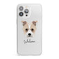 Sporting Lucas Terrier Personalised iPhone 13 Pro Max Clear Bumper Case