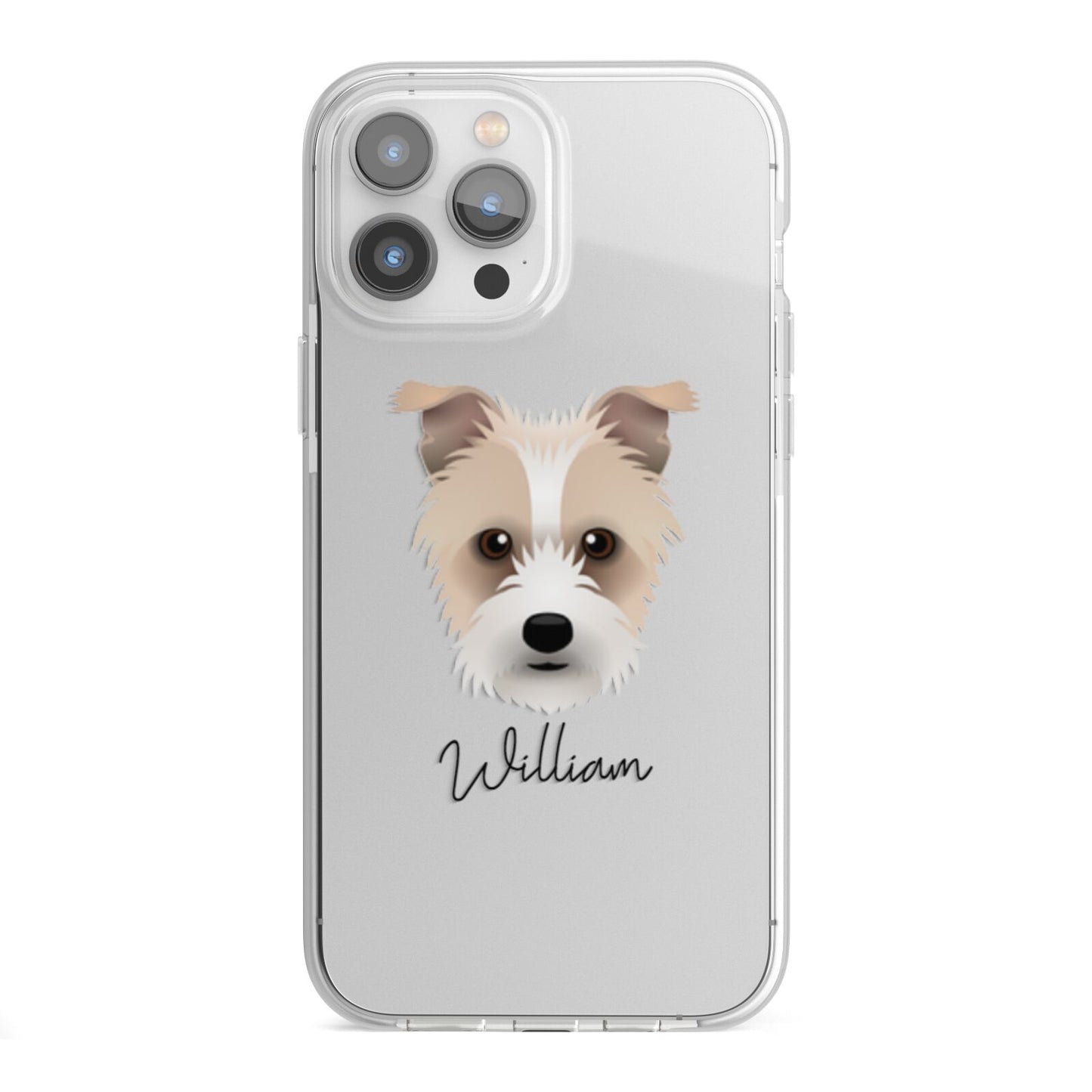 Sporting Lucas Terrier Personalised iPhone 13 Pro Max TPU Impact Case with White Edges