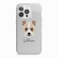 Sporting Lucas Terrier Personalised iPhone 13 Pro TPU Impact Case with White Edges