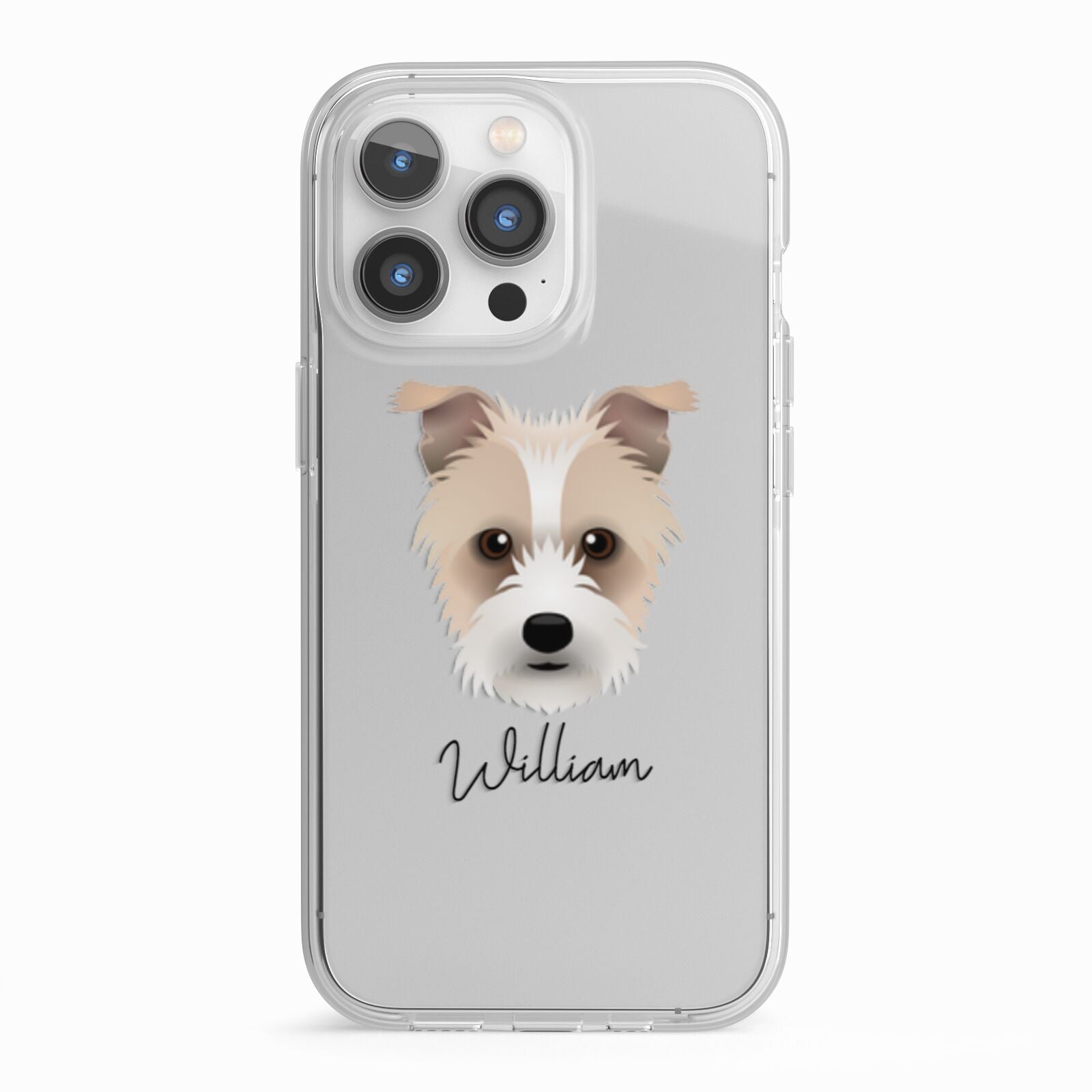 Sporting Lucas Terrier Personalised iPhone 13 Pro TPU Impact Case with White Edges