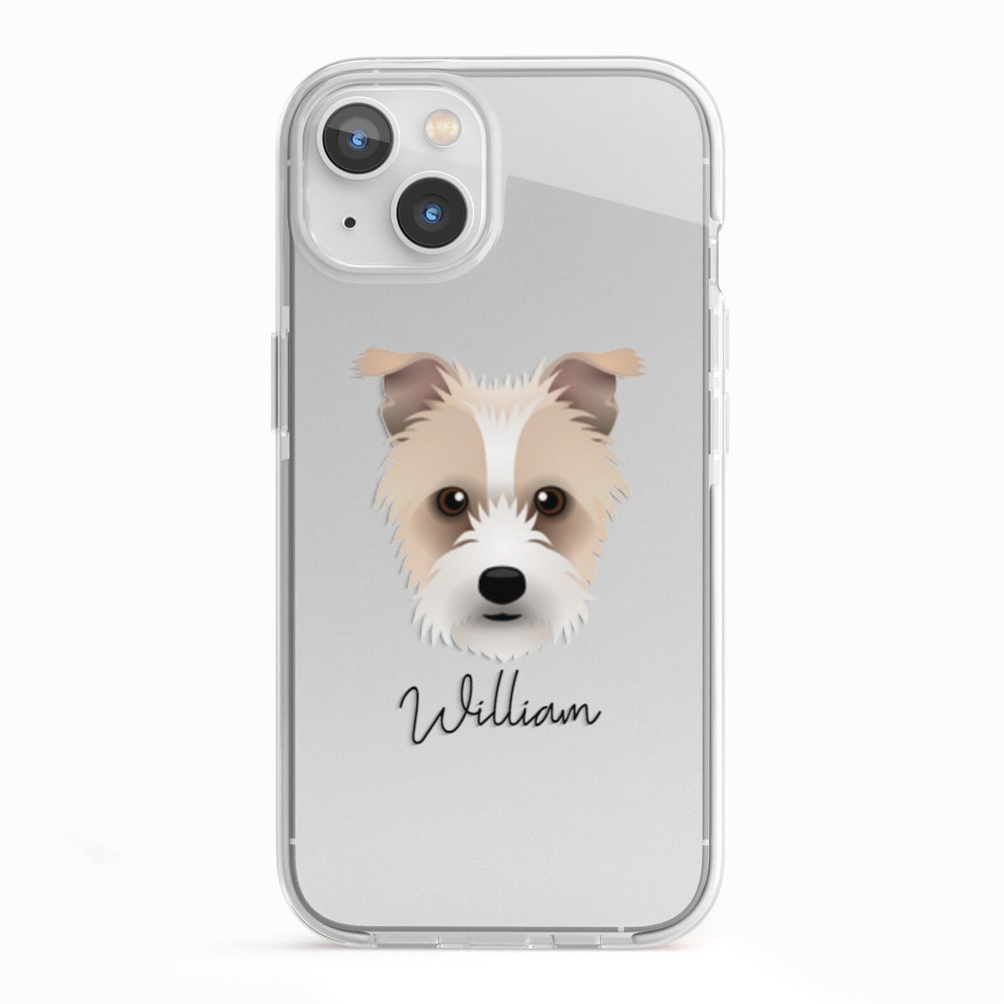 Sporting Lucas Terrier Personalised iPhone 13 TPU Impact Case with White Edges