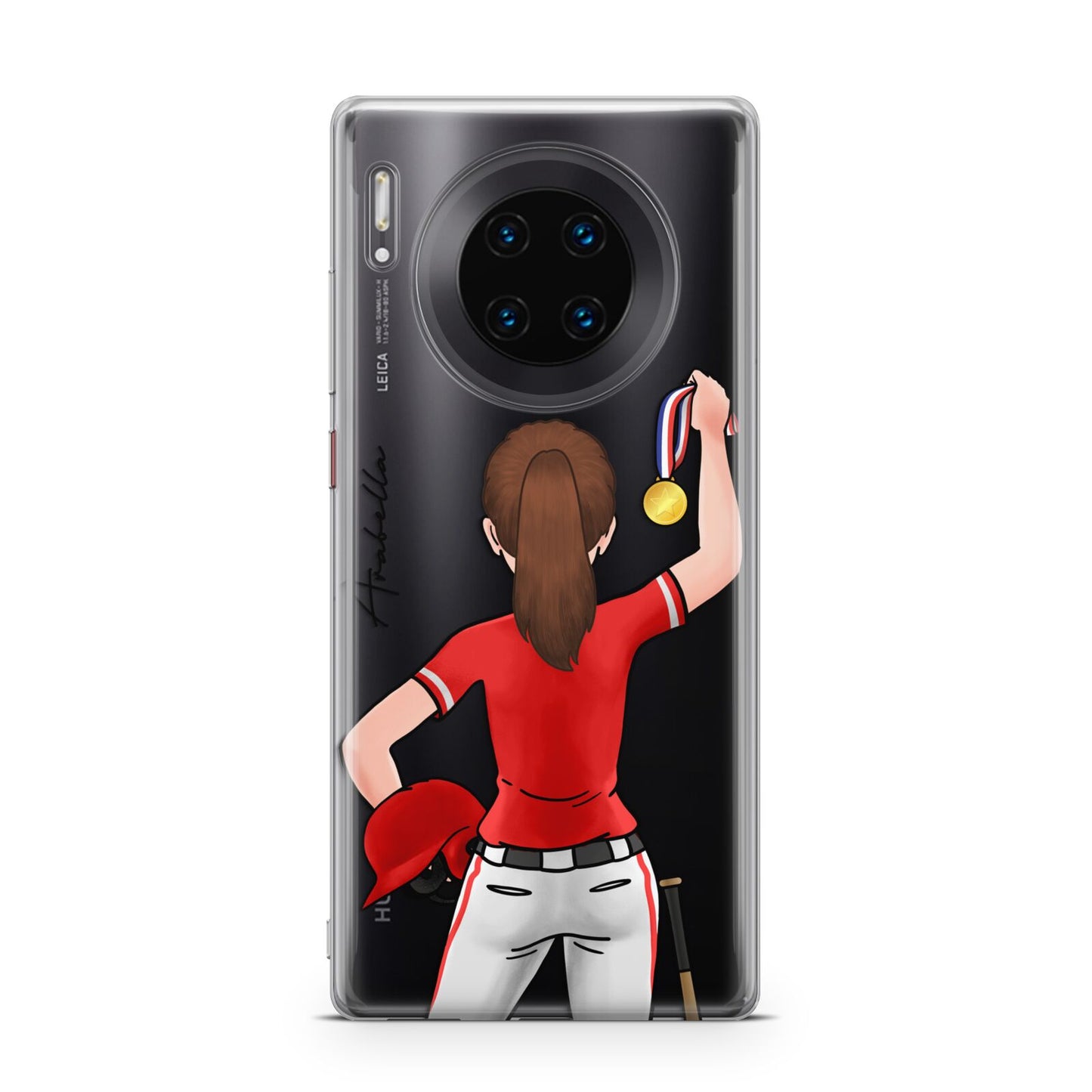 Sports Girl Personalised Huawei Mate 30 Pro Phone Case