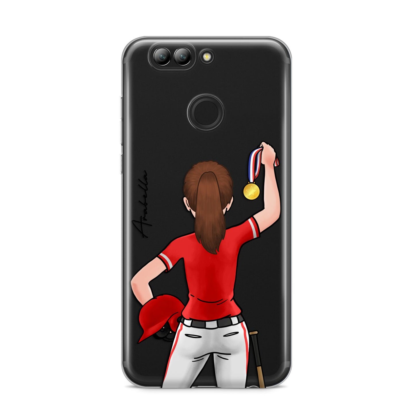 Sports Girl Personalised Huawei Nova 2s Phone Case