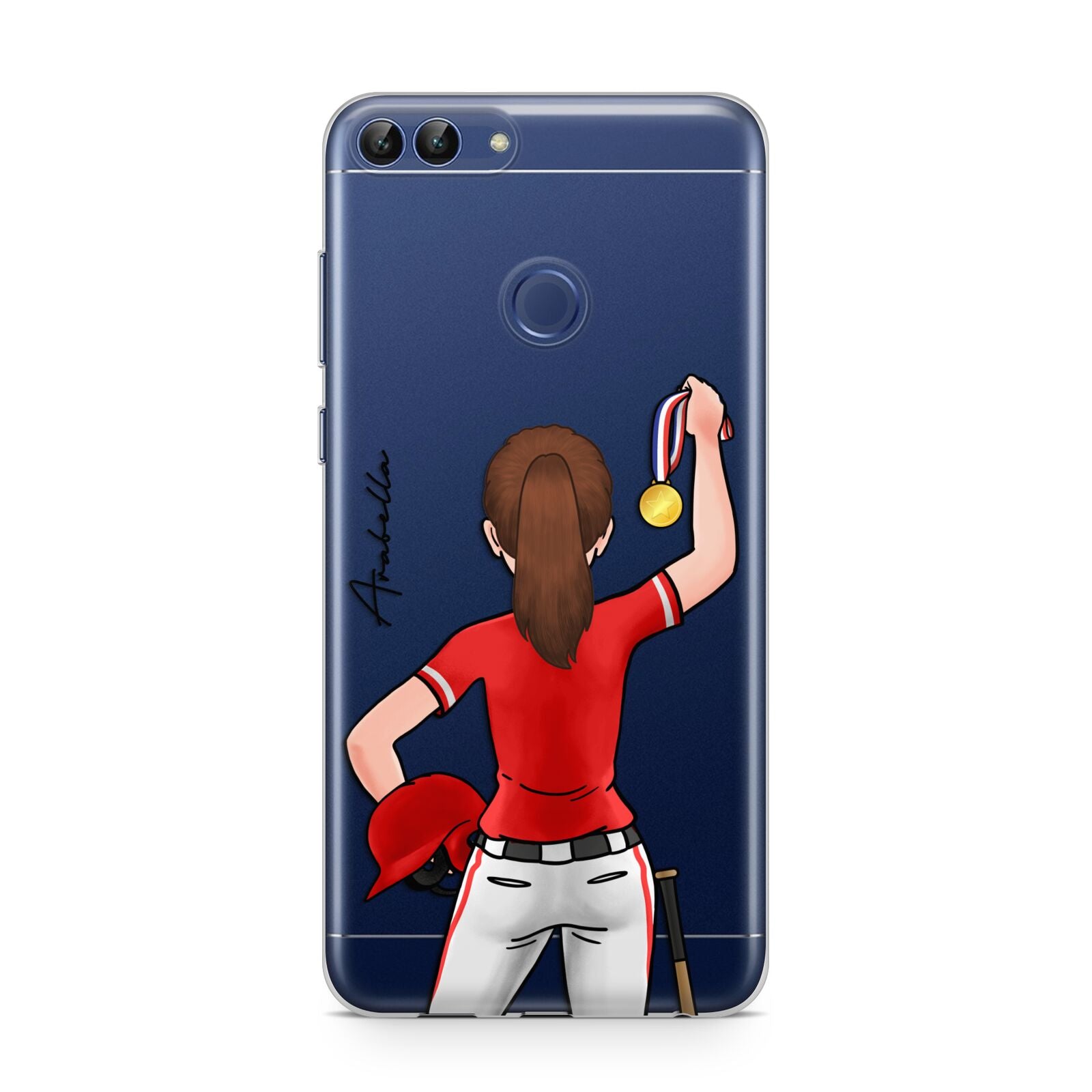 Sports Girl Personalised Huawei P Smart Case
